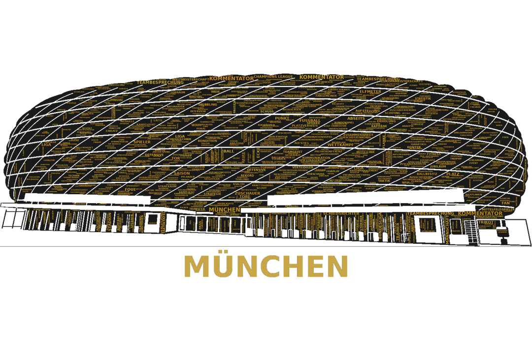 Stadion München – Stadion-Wortwolke