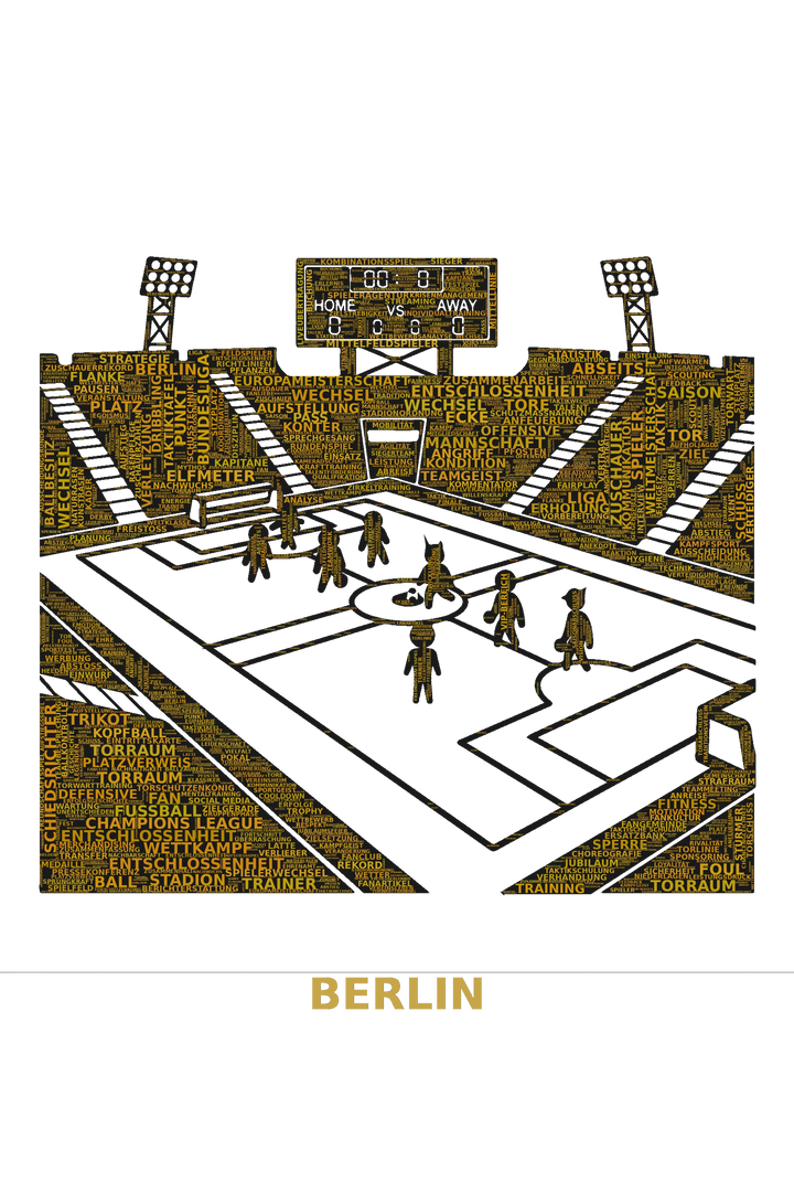 Arena Klassik – Stadion-Wortwolke