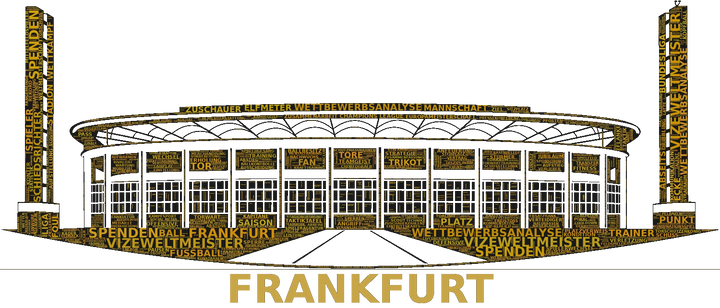 Stadion Frankfurt – Stadion-Wortwolke