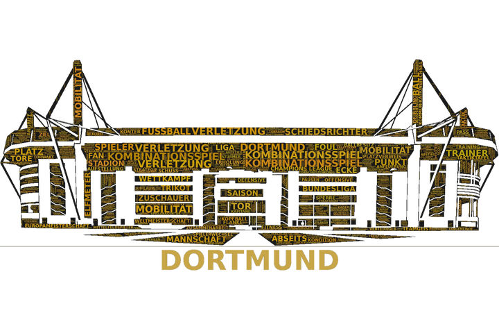 Stadion Dortmund – Stadion-Wortwolke