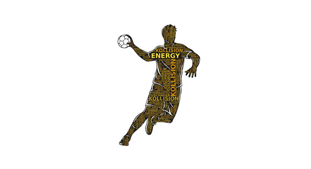 Der Spielmacher – Handball-Wortwolke