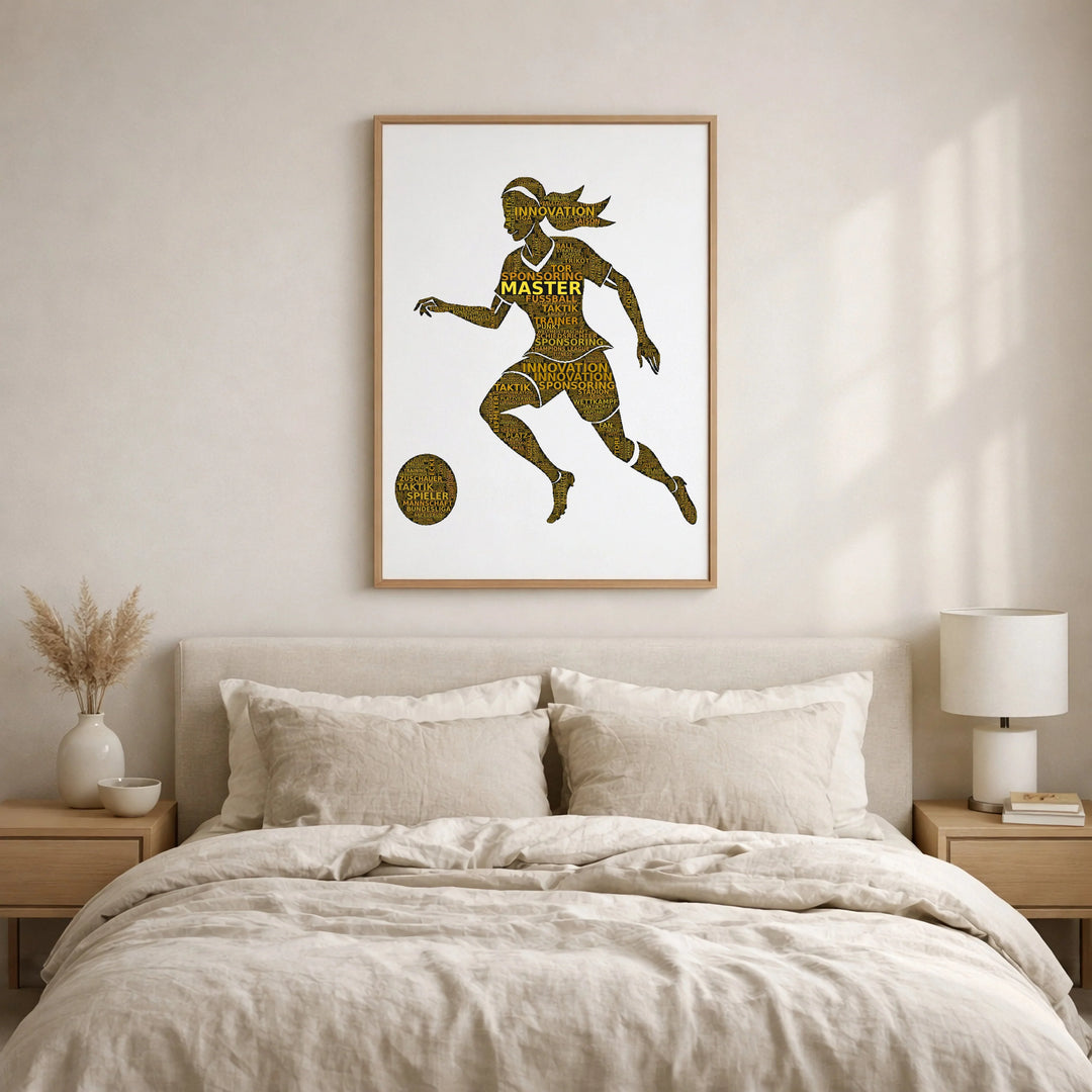 Goldener Schuh – Fußball-Wortwolke