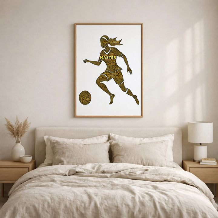 Goldener Schuh – Fußball-Wortwolke