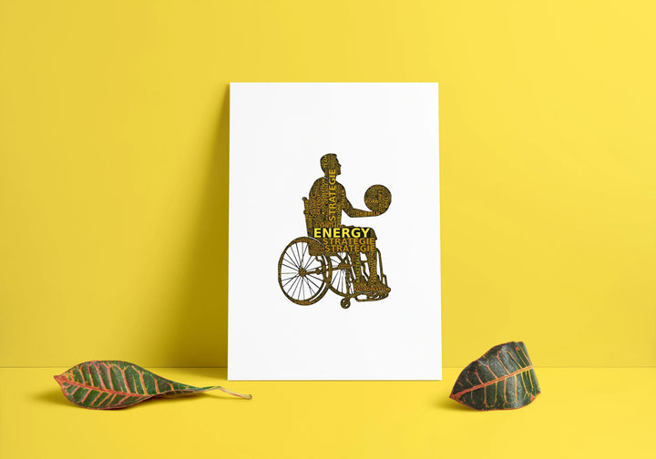 Über dem Ring – Basketball-Wortwolke