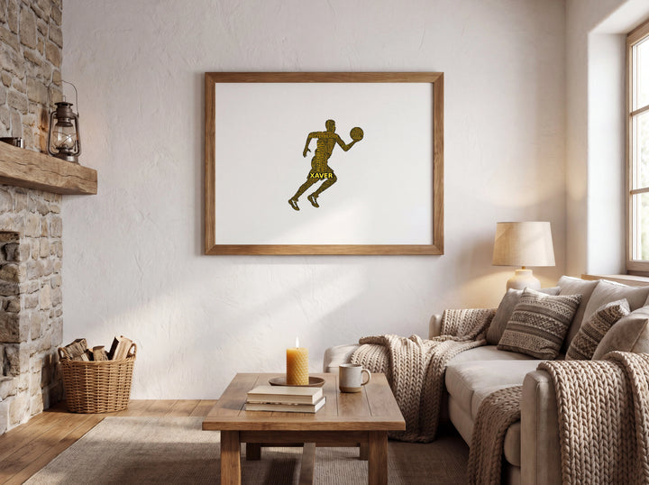 Crossover-König – Basketball-Wortwolke