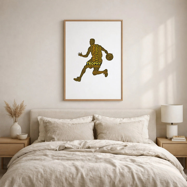 Der Schnellangriff – Basketball-Wortwolke