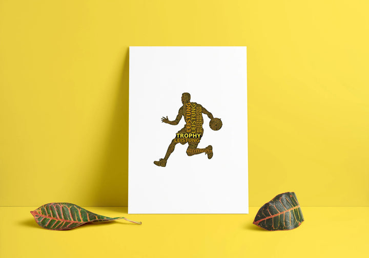 Der Schnellangriff – Basketball-Wortwolke