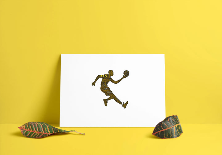 Der Spielentscheider – Basketball-Wortwolke