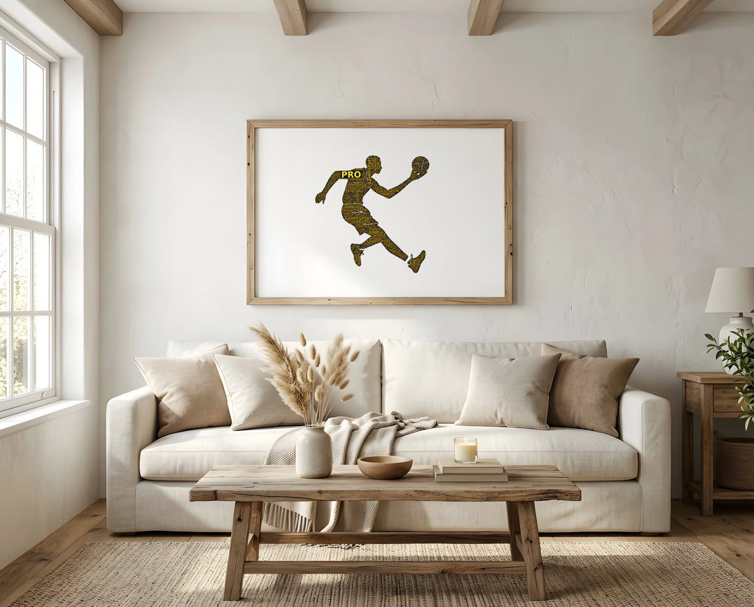 Der Spielentscheider – Basketball-Wortwolke
