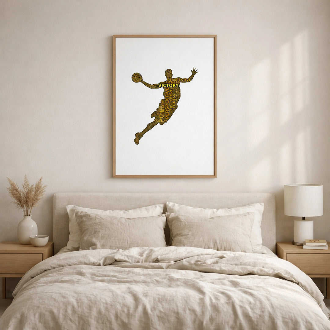 Himmelsstürmer – Basketball-Wortwolke