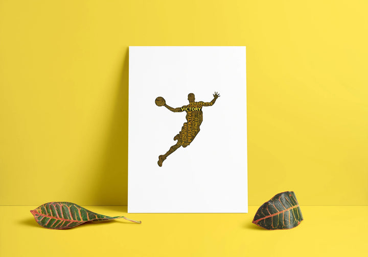Himmelsstürmer – Basketball-Wortwolke
