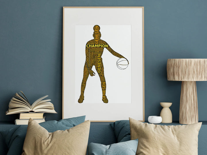 Der Funke – Basketball-Wortwolke