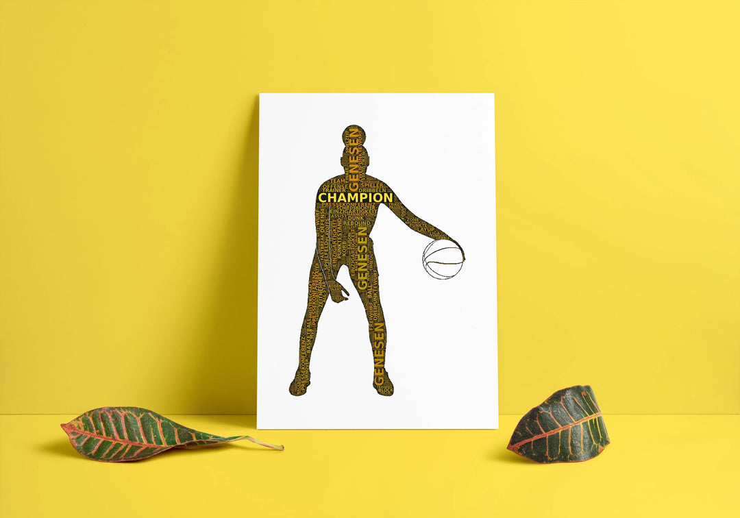 Der Funke – Basketball-Wortwolke