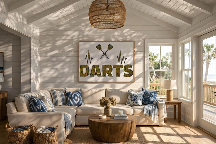 Der Herzschlag – Dart-Wortwolke