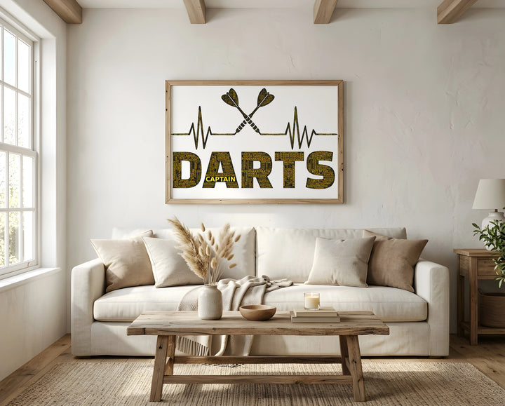 Der Herzschlag – Dart-Wortwolke