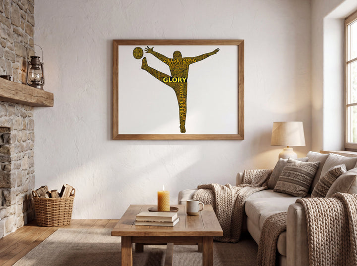 Die letzte Abwehr – Handball-Wortwolke