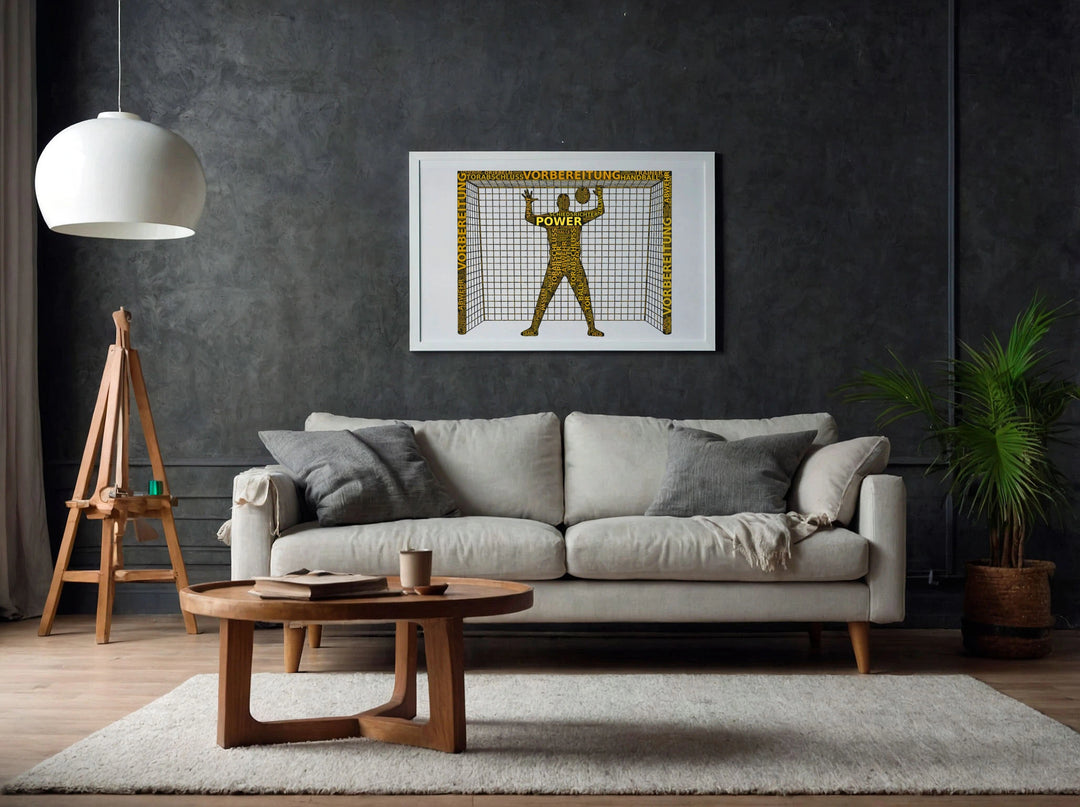 Die Wand – Handball-Wortwolke