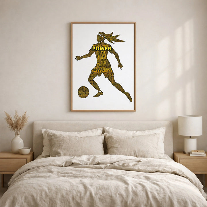 Zum Toreschießen geboren – Fußball-Wortwolke