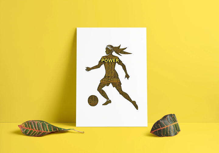 Zum Toreschießen geboren – Fußball-Wortwolke